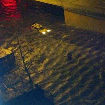 flood rescue NYC driver drowning