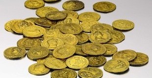 gold coins Sotheby's photo