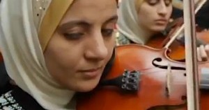 Blind Girls Chamber Orchestra of Egypt-Al Arabiya Youtube