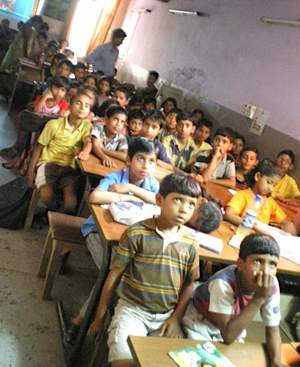 India classroom - Sunshine Project