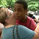 boy Temar Boggs hugged as hero