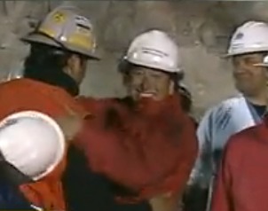 chilean miner rescued