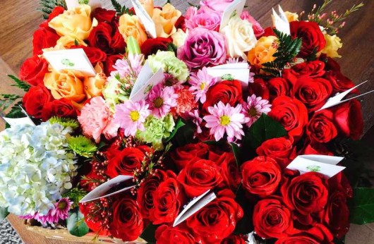 Unsold Flowers Become Bouquets for Hospice Patients on Valentine's Day ...