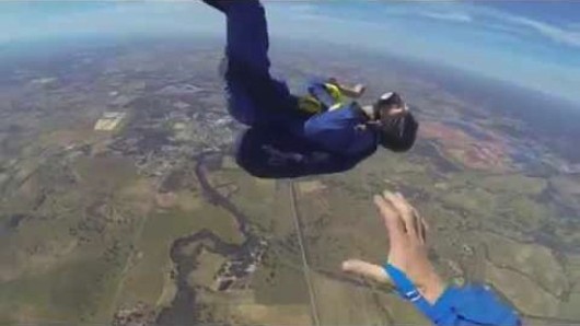 Unconscious Skydiver In Free Fall Rescued During Seizure Dramatic