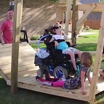 Son Builds A ‘Tank’ Wheelchair to Delight His WWII Veteran Dad (WATCH ...