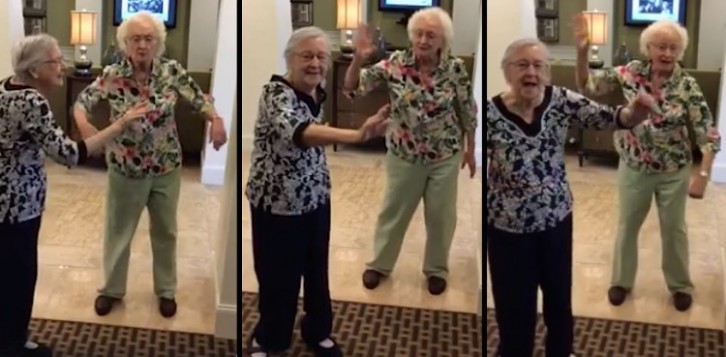 Watch These Two Assisted Living Ladies Do the Whip and Nae-Nae - Good ...