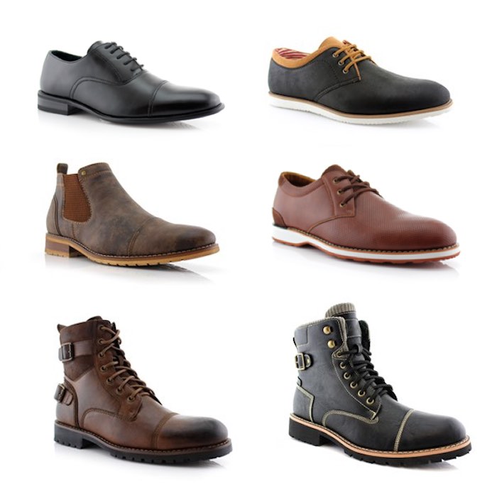 cheap leather mens shoes