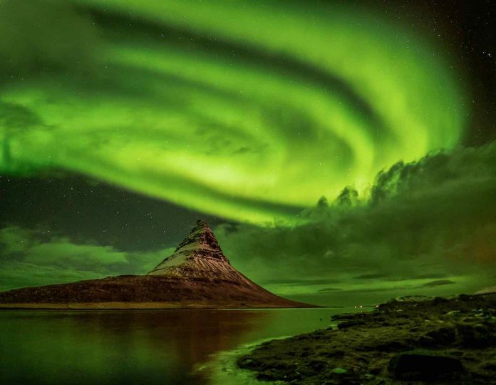 Photographer Captures Magical Northern Lights Display Swirling Over ...