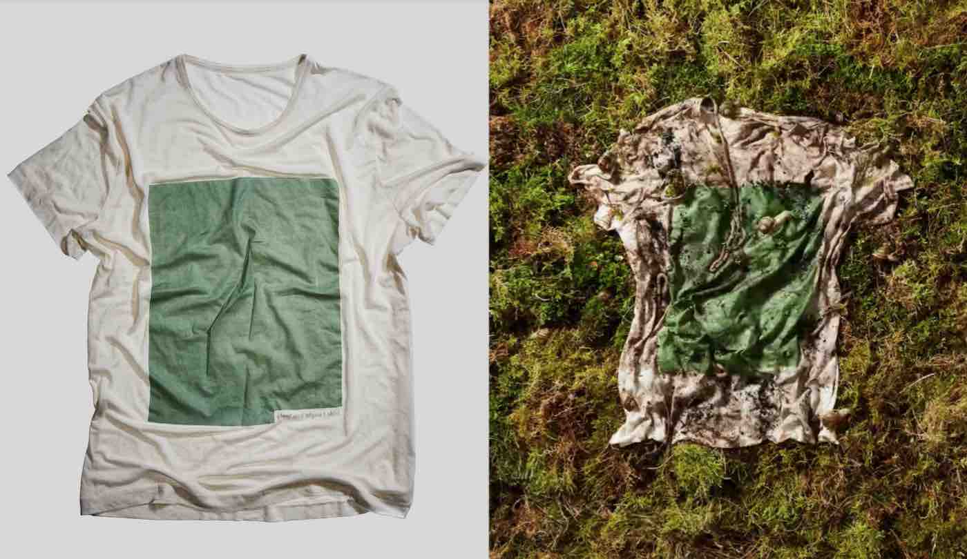 These Comfy T-Shirts Made From Wood and Algae Can Be Once Done With It