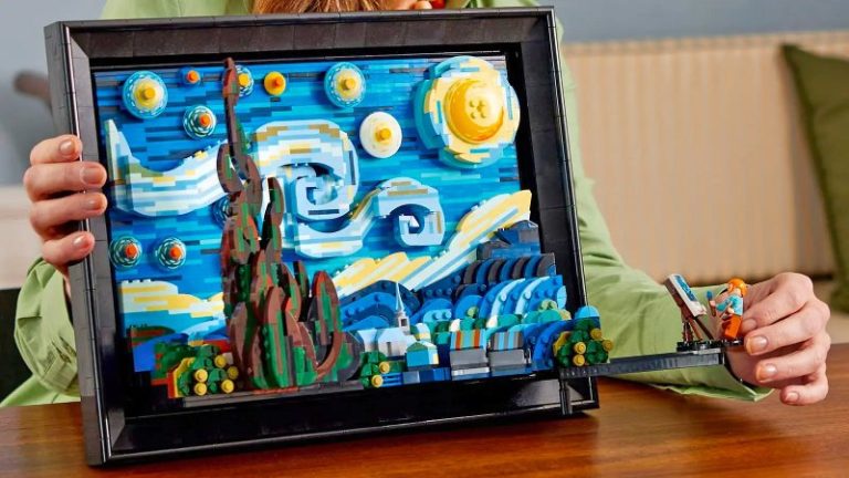 LEGO Brings Van Gogh’s Most Famous Painting Into the Third Dimension ...