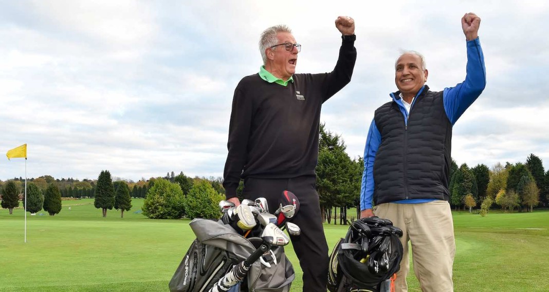Golf Buddies Sink Consecutive Holes In One On Same Tee Shot–beating 17