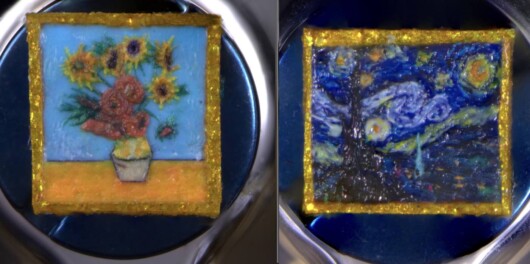 Tiny Van Gogh Gallery Created Inside a Watch By an Artist With a Microscope