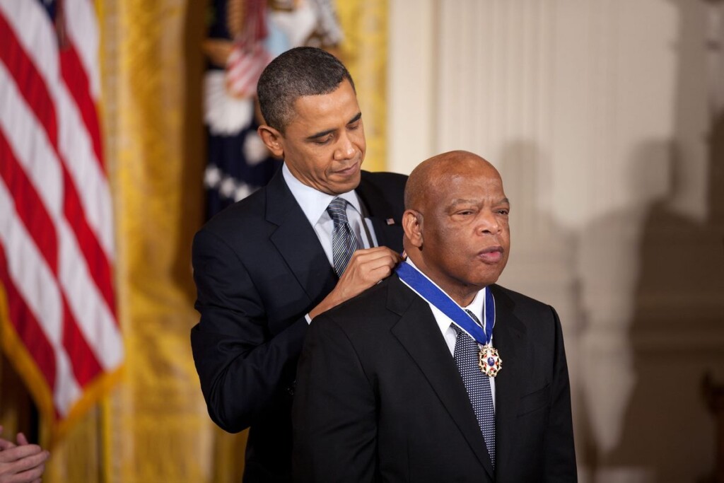 John Lewis Receiving the Medal Of Freedom in 2011