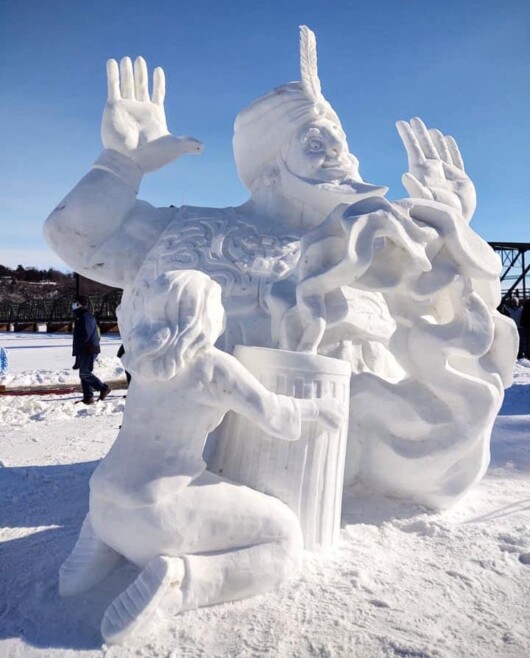 Minnesota Hosts World Snow Sculpting Championship–And The Giant Ice Art ...