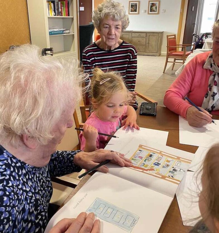 When a Preschool Was Opened Inside a Dementia Care Home, All Heaven ...