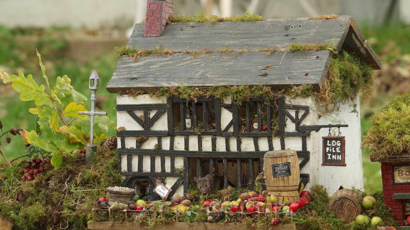 Man Who Built Adorable Mouse Village to Cope With Depression Adds a Pub ...