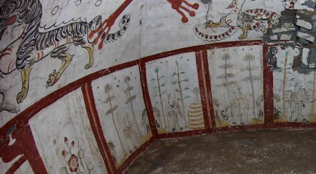 Tomb Wall Murals Image Credit Shanxi Provincial Institute Of Archaeology
