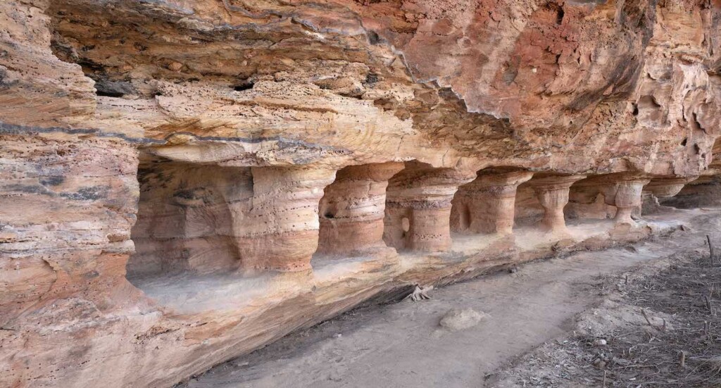 Niches at Madagascar Teniky Archaeological Site– Photograph Courtesy Guido Schreurs